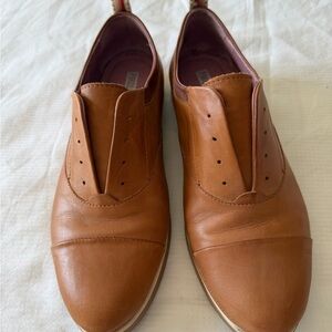 PIKOLINOS Brown Leather Oxfords